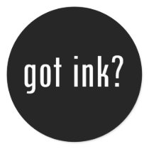 got ink? stickers