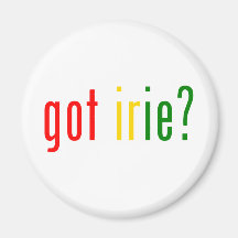 got irie? magnet