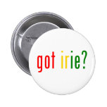 got irie? pinback button