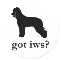 got IWS? stickers by handandpaw got IWS? stickers