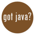 got java? stickers