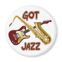 GOT JAZZ MAGNET