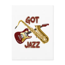 GOT JAZZ postcards