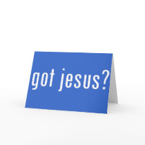 got jesus? cards