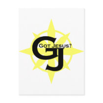 Got Jesus? postcards by Parable Got Jesus? postcards