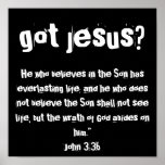 got jesus? Poster