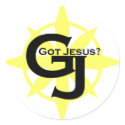 Got Jesus? stickers by Parable Got Jesus? stickers