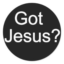 Got Jesus? Sticker by Exhortations Got Jesus? Sticker