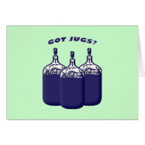 Got Jugs Greeting Cards