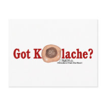 Got Kolache? postcard