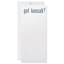 got koosah rack cards