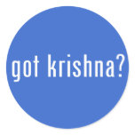 got krishna? sticker