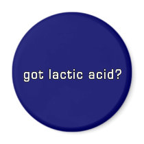Got Lactic Acid? Funny Running Design Fridge Magnet