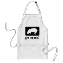 Got Lechon - Black aprons by visualnewbie Got Lechon - Black aprons