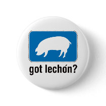 Got Lechon - Blue buttons