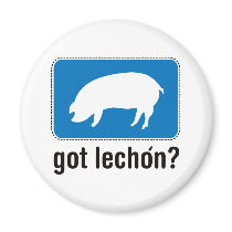 Got Lechon - Blue magnets