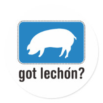Got Lechon - Blue stickers