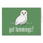 got lemmings? Note Card