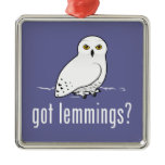 got lemmings? Premium Square Ornament