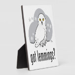 got lemmings? Photo Plaque