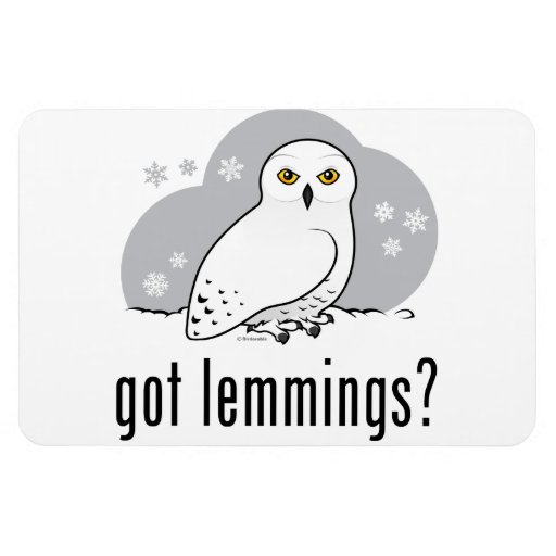 got lemmings? flexible magnets