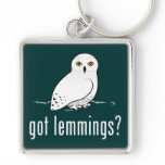 got lemmings? Premium Square Keychain