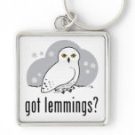 got lemmings? Premium Square Keychain
