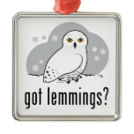 got lemmings? Premium Square Ornament