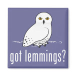 got lemmings? Square Magnet