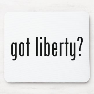 got liberty? mousepad