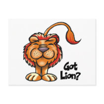 Got Lion Postcards
