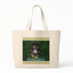 Got Love? puppy beach bag