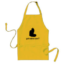 Got Maine Coon? aprons by catwiregifts Got Maine Coon? aprons
