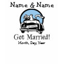 Got Married Womens T-Shirt shirt