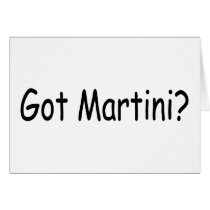 Got Martini cards