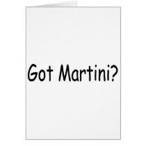 Got Martini cards
