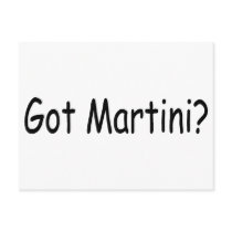 Got Martini Postcards