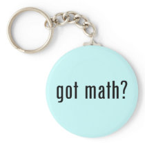 got math? keychains