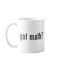 got math? mug