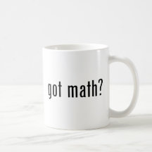 got math? mug