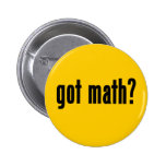 got math? pinback button