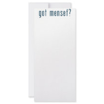 got mensef personalized rack card