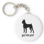 Got Miniature Pinscher Key Chain