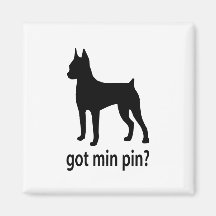 Got Miniature Pinscher Magnets