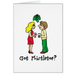 Got Mistletoe Christmas cards
