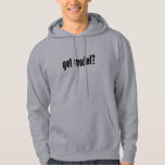 got model? hooded pullover