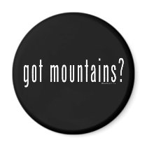 got mountains? fridge magnets