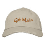 Got Mud? for the potter in  your life! embroidered hats