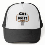 got net basketball hoop mesh hat