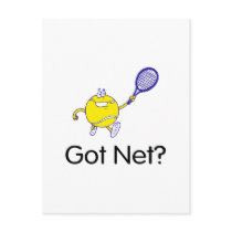 Got Net? (Tennis) Post Card
